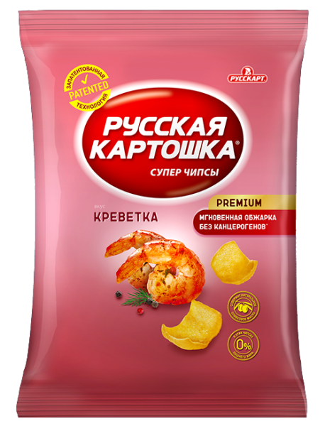 Русская Картошка Ассорти 80г*16